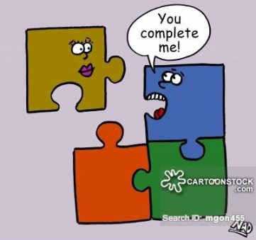 Jerry McJigsaw: 'You complete me!'